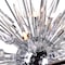 Cwi Lighting Starburst 6 Light Chandelier With Chrome & Black Finish 1178P22-6-601 - alternate 5